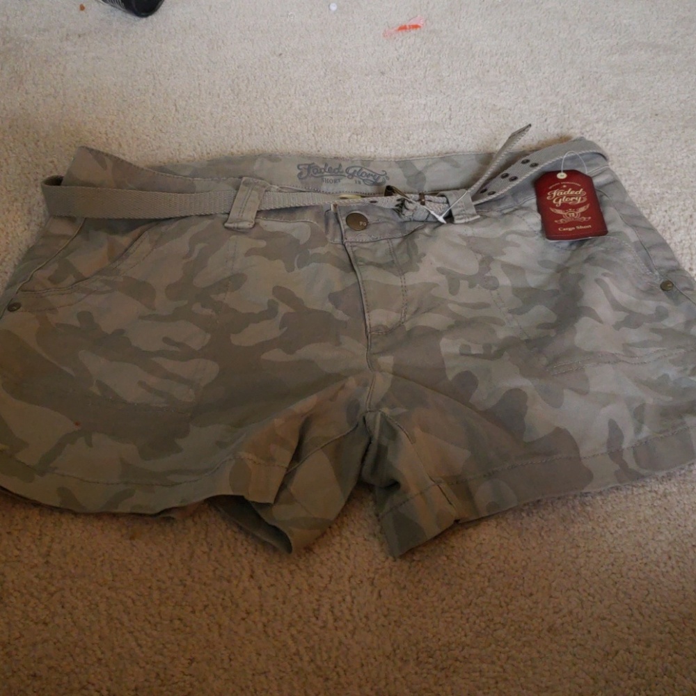 Faded Glory Camouflage Shorts